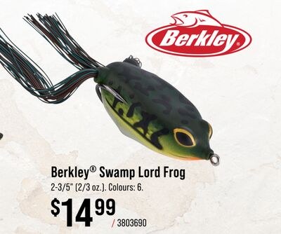 Berkley Swamp Lord Frog