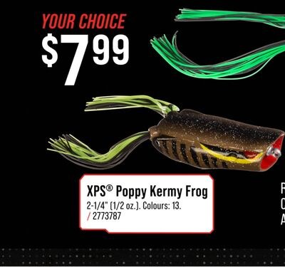 Bass Pro Shops XPS® Poppy Kermy Frog