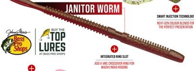 Rapala CrushCity Customs Janitor Worm