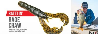 Strike King Rattlin' Rage Craw