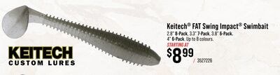 Keitech® FAT Swing Impact® Swimbait