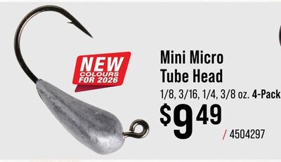 Mini Micro Tube Head