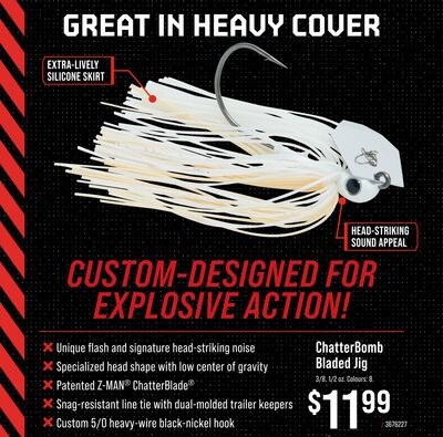 ChatterBomb Bladed Jig