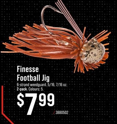 Bass Pro Shops Finesse Football Jig