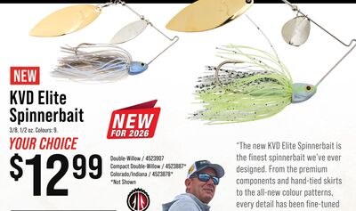 Bass Pro Shops XPS Brawler Blade Double-Willow …