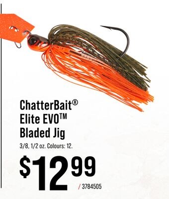 Z Man ChatterBait® Elite EVO Bladed Jig
