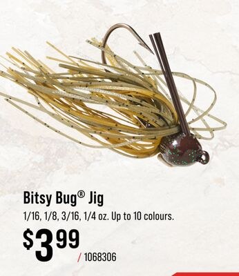 Strike King Bitsy Bug Mini Jig