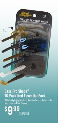 Bass Pro Shops 18-Pack Ned Essential Pack