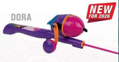 Kid Casters Dora Youth Spincast Combo