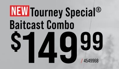 Bass Pro Shops Tourney Special Baitcast Combo