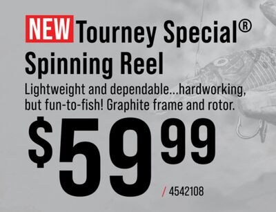 Bass Pro Shops Tourney Special Spinning Reel
