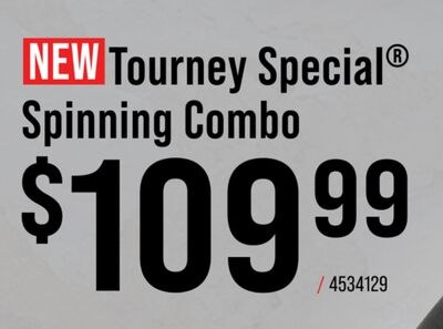Bass Pro Shops Tourney Special Spinning Combo