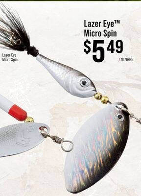 Bass Pro Shops Lazer Eye™ Micro Spin