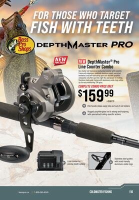 Bass Pro Shops DepthMaster Pro Line Counter Com…