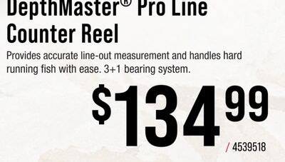 DepthMaster Pro Line Counter Reel