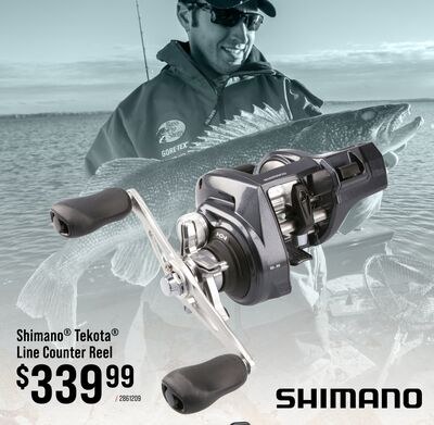 Shimano® Tekota® Line Counter Reel