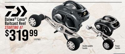 Daiwa® Lexa® Baitcast Reel