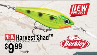 Berkley Harvest Shad