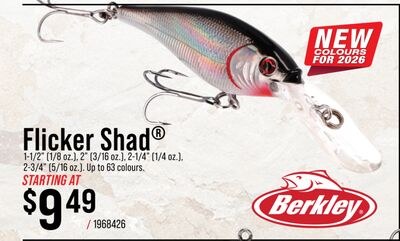 Berkley Flicker Shad®
