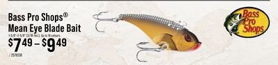 Bass Pro Shops® Mean Eye Blade Bait