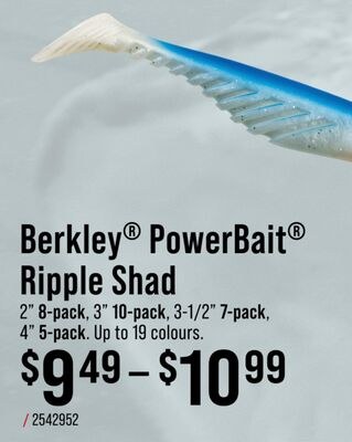 Berkley PowerBait Ripple Shad