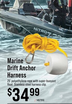 Bass Pro Shops Marine Drift Anchor Harness