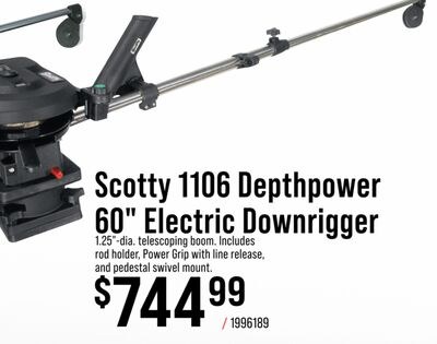 Scotty 1106 Depthpower 60" Electric Downrigger