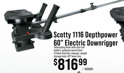 Scotty 1116 Depthpower 60" Electric Downrigger