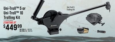 Cannon Uni-Troll 5 or Uni-Troll 10 Trolling Kit