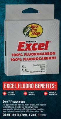 Bass Pro Shops Excel® Fluorocarbon