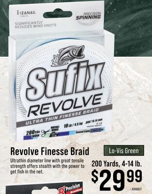 Sufix Revolve Finesse Braid