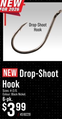 Drop-Shoot Hook