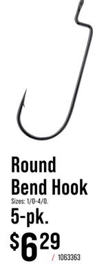 Round Bend Hook