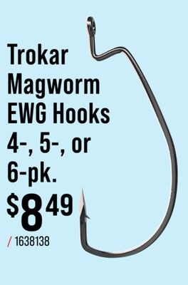 Trokar Magworm EWG Hooks