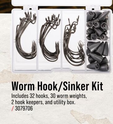 Worm Hook/Sinker Kit