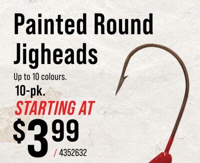 Bass Pro Shops Painted Round Jighead