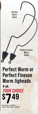 Bass Pro Shops Perfect Worm or Perfect Finesse …