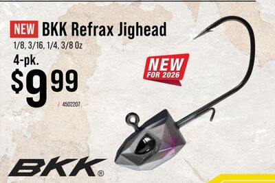 BKK Refrax Jighead