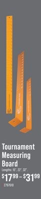 Bass Pro Shops Tournament Measuring Board