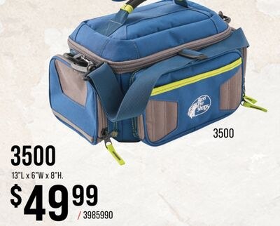 Pro Guide Tackle Bag System 3500