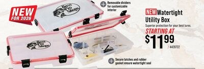 Bass Pro Shops Watertight Utility Box