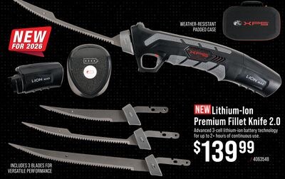 Bass Pro Shops XPS Lithium-lon Premium Fillet K…