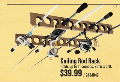 Ceiling Rod Rack