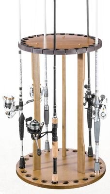 Round Floor Rod Rack