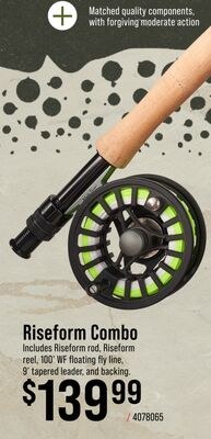 White River Fly Shop Riseform Combo