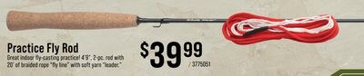 Practice Fly Rod