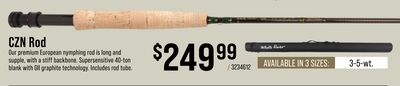 White River Fly Shop CZN Rod