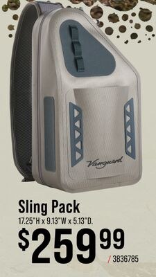 White River Fly Shop Vanguard Sling Pack