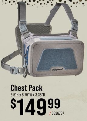 White River Fly Shop Chest Pack