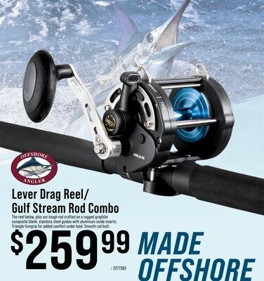 Offshore Angler Lever Drag/Gulf Stream Rod Combo